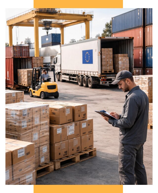 Доставка грузов из Европы от 12442 р., логистика СетСервис-Рзв