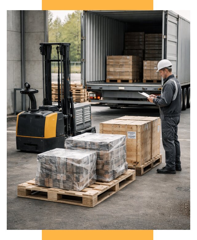 Доставка оборудования из Европы под ключ от 46656 р. | СетСервис-Рзв