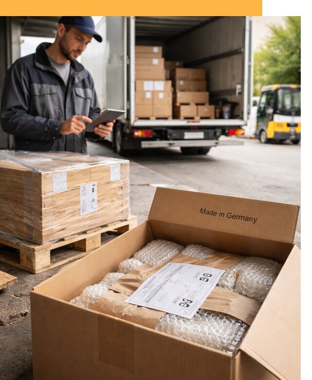 Доставка грузов из Германии от 46656 руб с таможенным оформлением