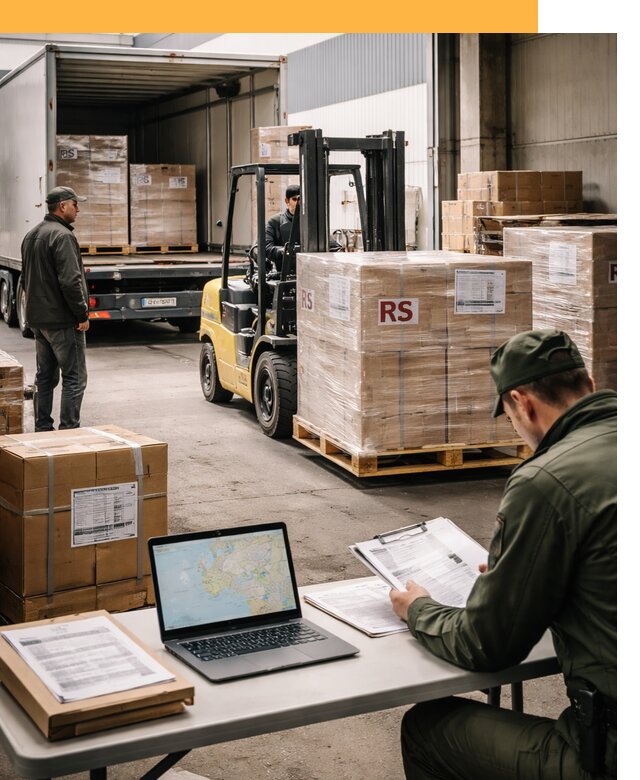 Доставка грузов в Сербию от 46656 руб, международные перевозки