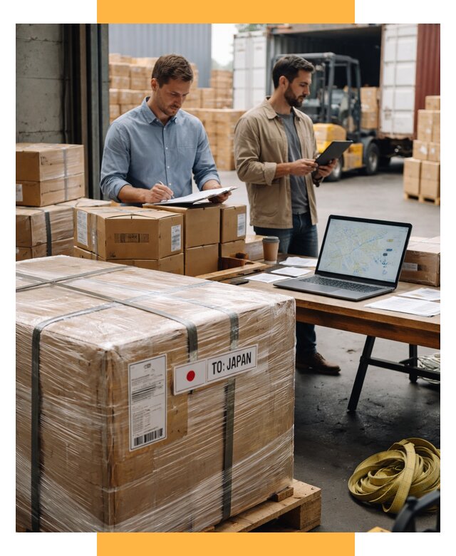 Доставка грузов в Японию от 25920 р., логистика СетСервис-Рзв