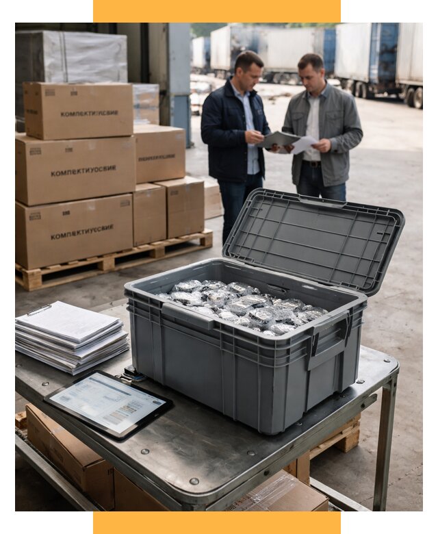 Перевозка комплектующих из Китая от 6739 р. | СетСервис-Рзв