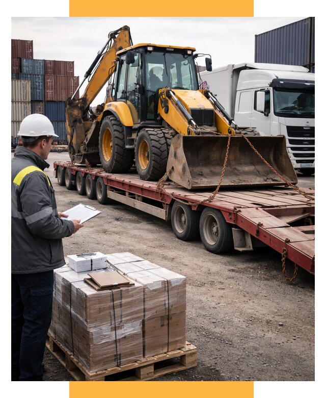 Международная перевозка спецтехники от 46656 р., СетСервис-Рзв