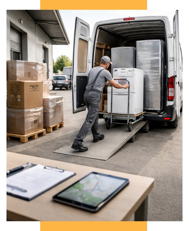 Перевозка бытовой техники от 6739 р. - логистика СетСервис-Рзв