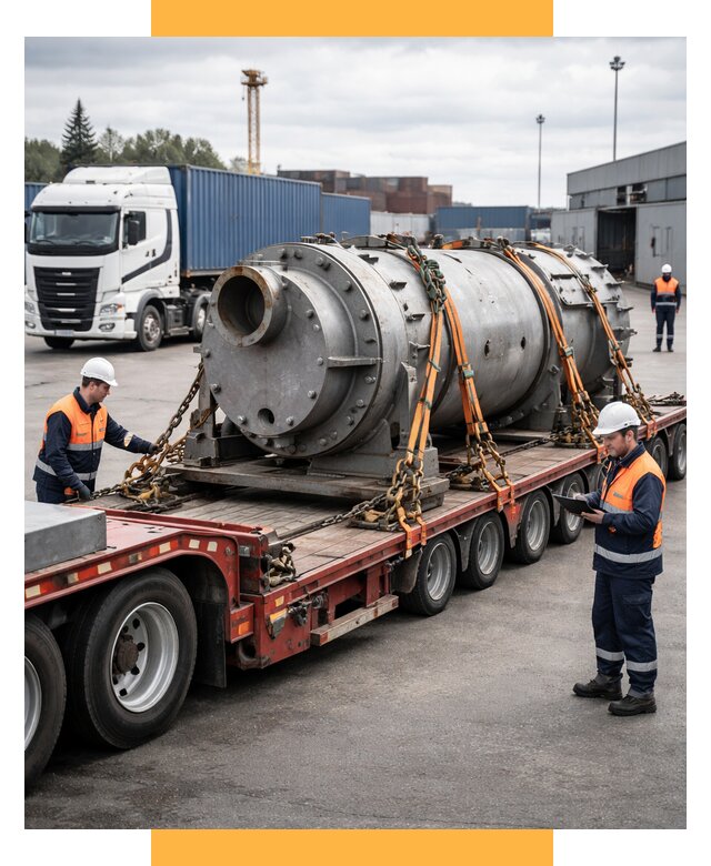 Перевозка тяжеловесных грузов под ключ от 155520 р. | СетСервис-Рзв