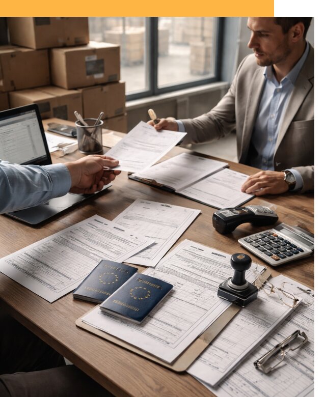 Таможенное оформление грузов из Европы от 8813 руб