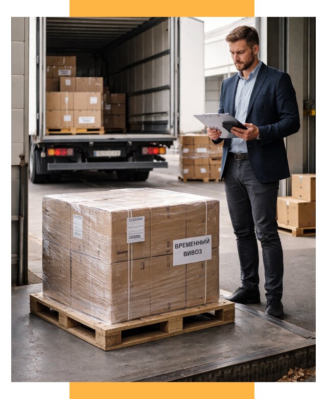 Временный вывоз товаров под ключ от 8294 р. | СетСервис-Рзв