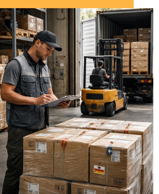 Реэкспорт товаров с таможенным оформлением и доставкой от 12442