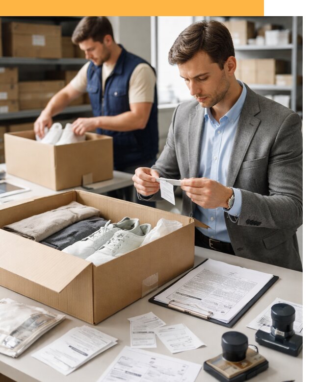 Таможенное оформление одежды и обуви по выгодной цене от 6739 руб