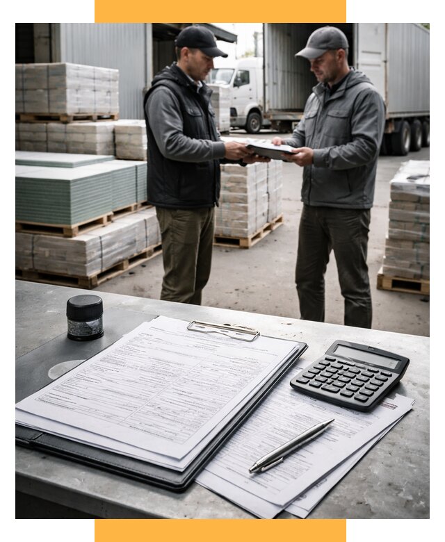 Таможенное оформление стройматериалов от 8813 р. | СетСервис-Рзв
