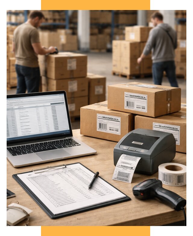 Маркировка импортных товаров от 4666 р. под ключ, СетСервис-Рзв